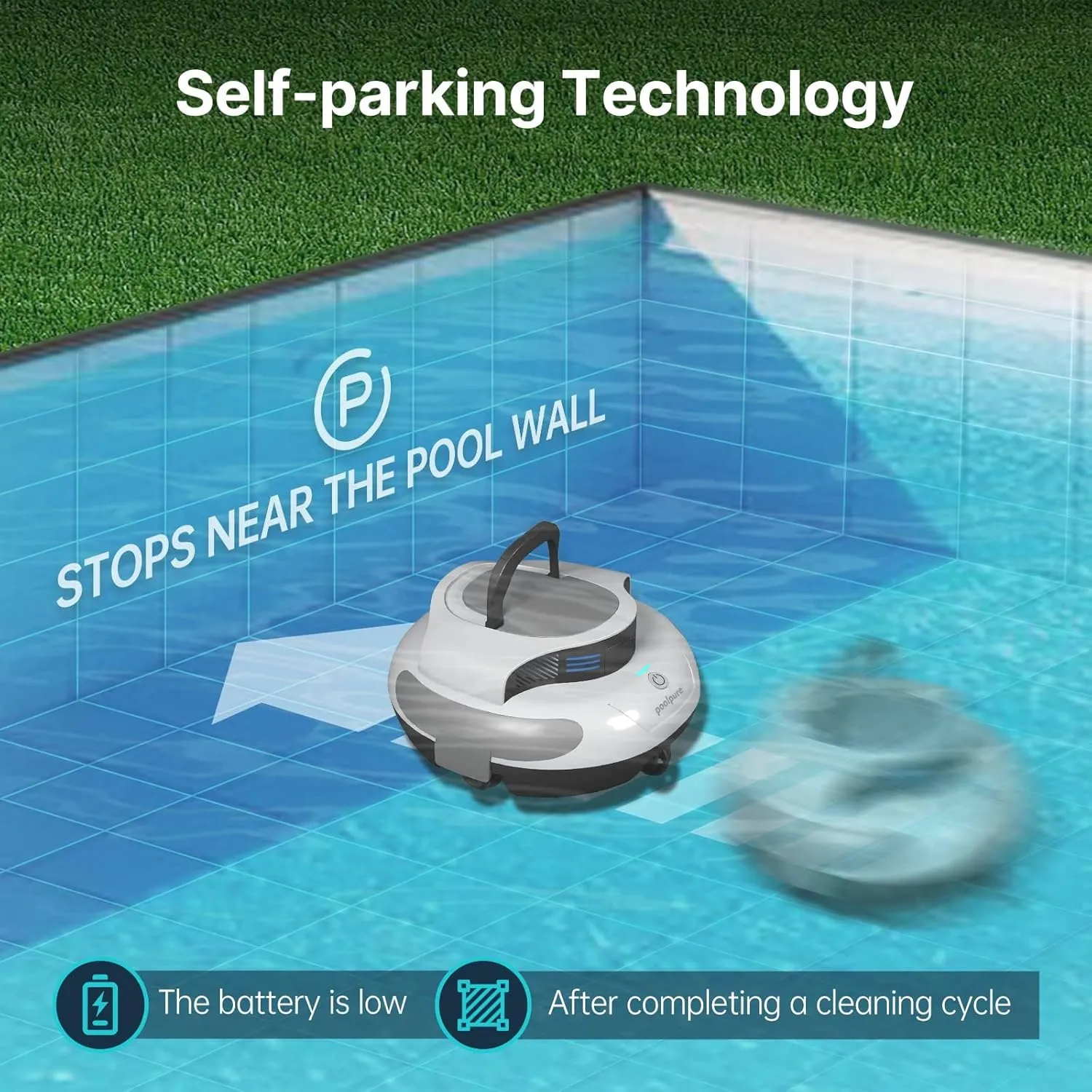 🤖 Wireless Pool Robot POOLPURE 🤖