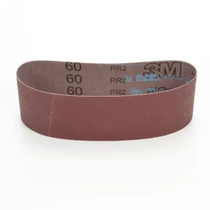 3M Cloth Belt 340D, P100 X-weight, 6 in x 80 in, Film-lok, Single-flex