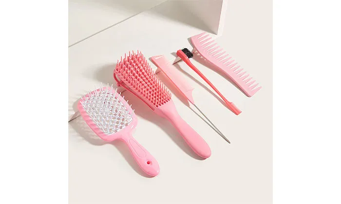 5 Piece Hair Styling Comb Set