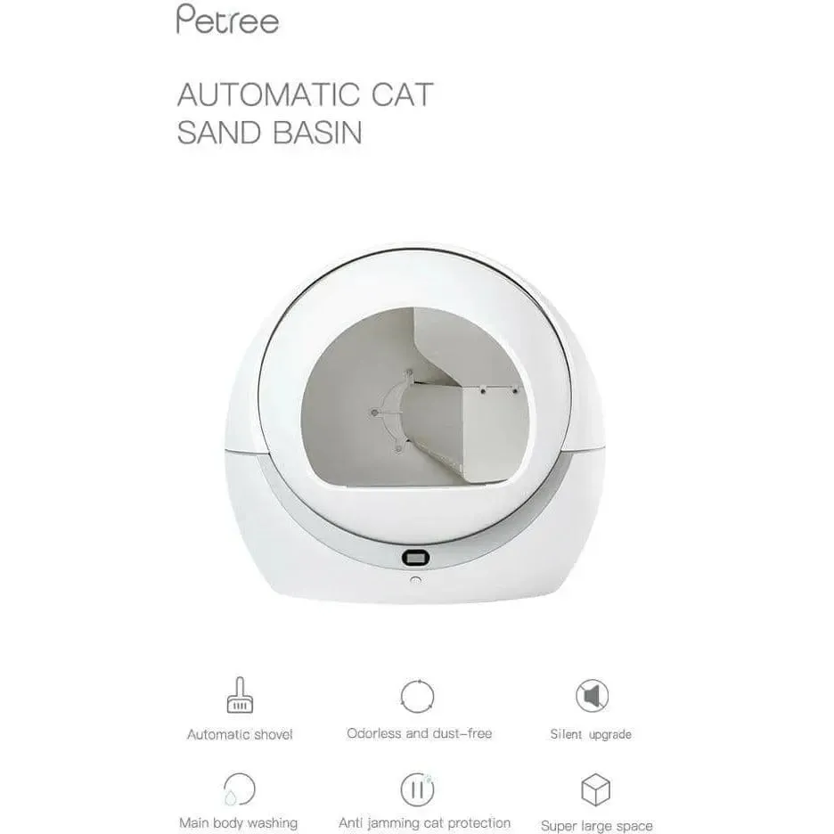 APP WIFI Control Automatic Intelligent Self Cleaning Cat Litter Box Cat Toilet