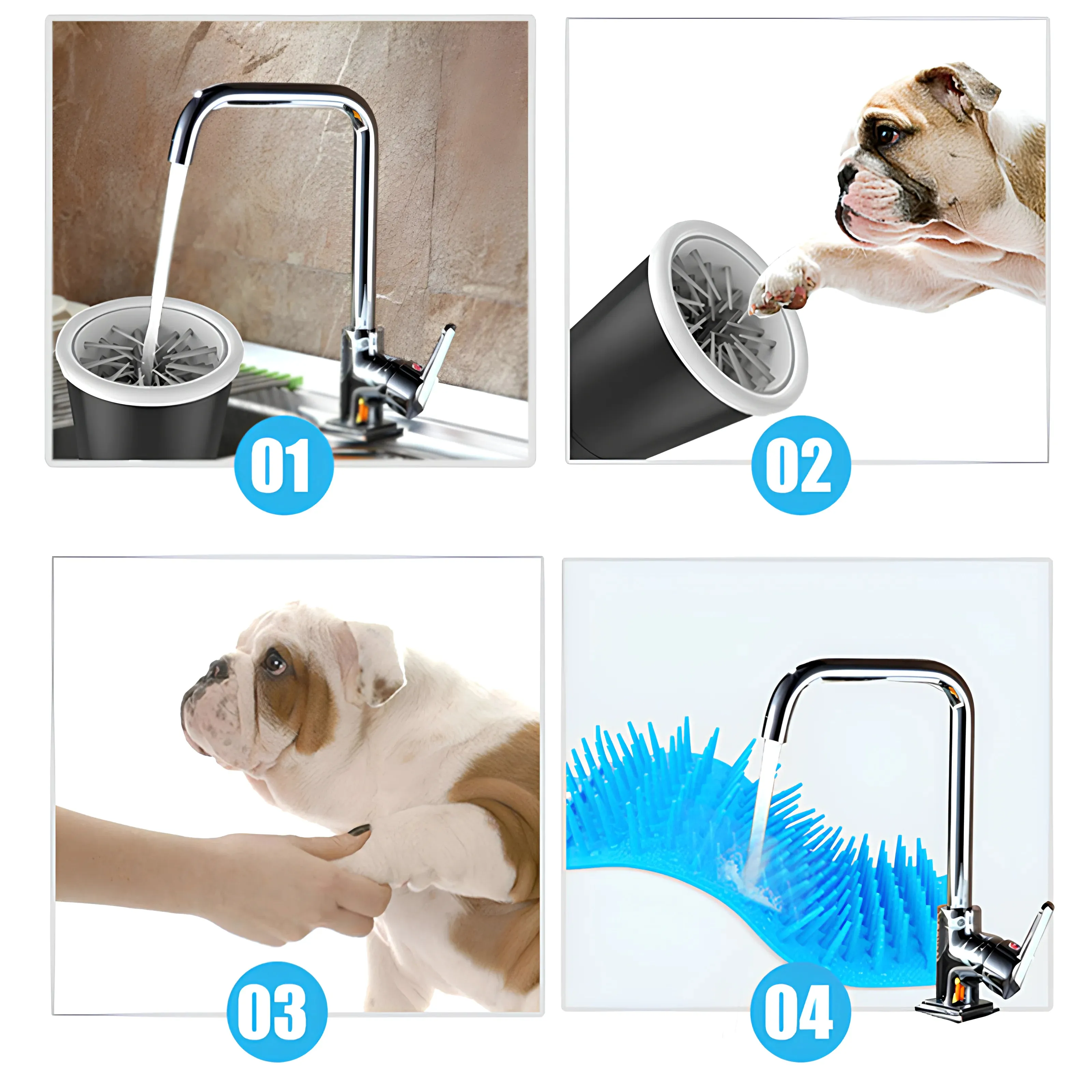 Automatic Pet Paw Cleaner