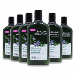 Avalon - Organics Volumizing Rosemary Conditioner - 11 Fl. Oz - 6 Pack