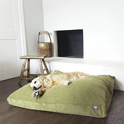 Azure Villa Collection Small Rectangle Pet Dog Bed