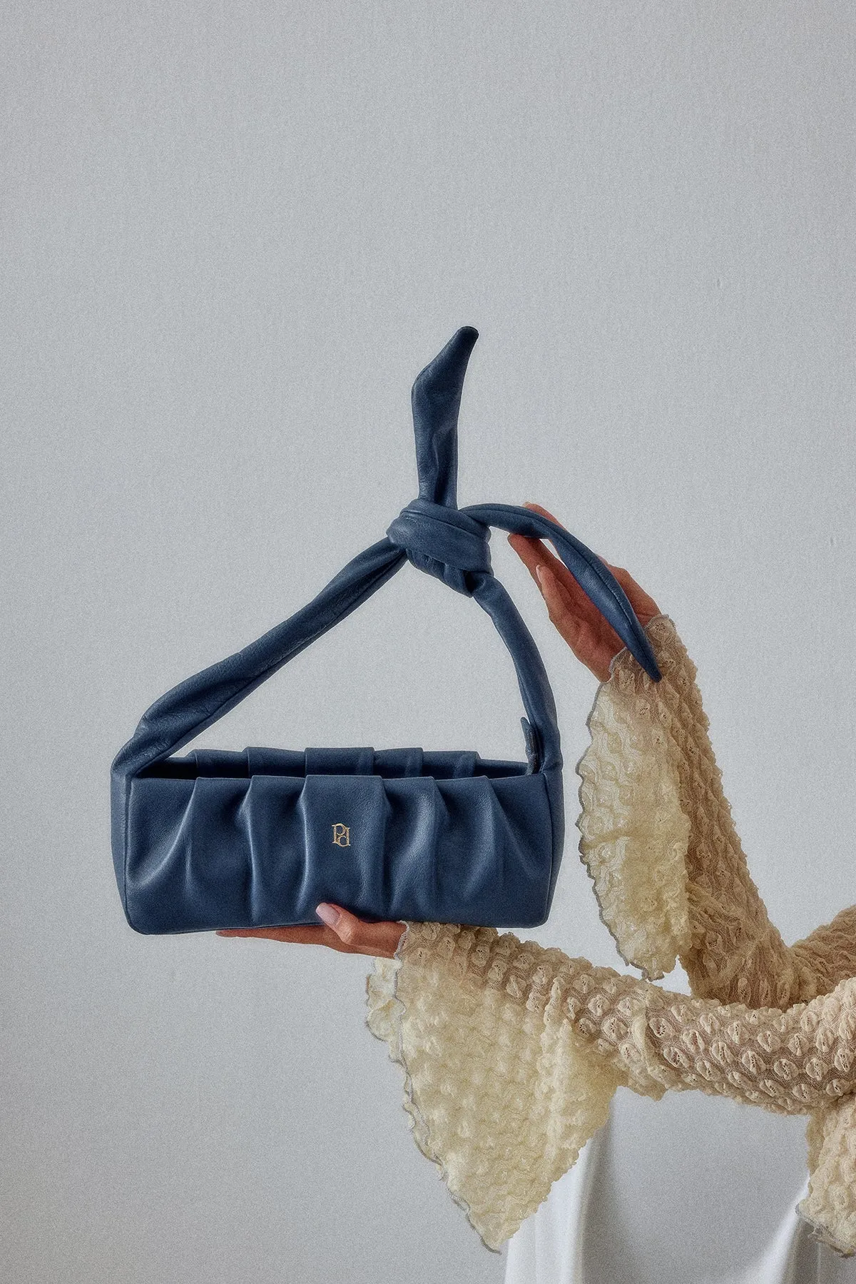 Baguette Bag - Navy Blue