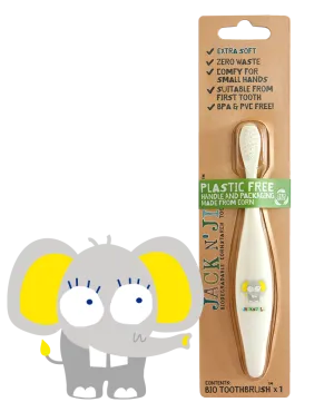 Bio Toothbrush (TM) Compostable & Biodegradable Handle