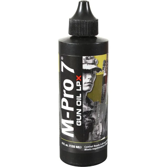 Black - Mil Spec M-Pro 7 Gun Oil LPX - CLP 4 Ounces