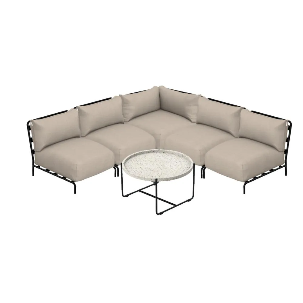 Brick Outdoor Modular Sofa - Beige - TRIMM Copenhagen