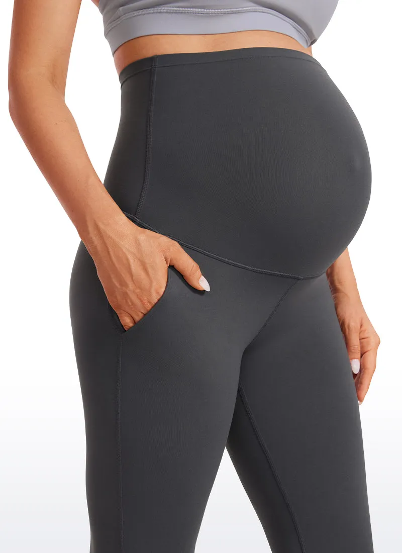 Butterluxe Maternity Flare Pockets Leggings 31" - Super High Waist