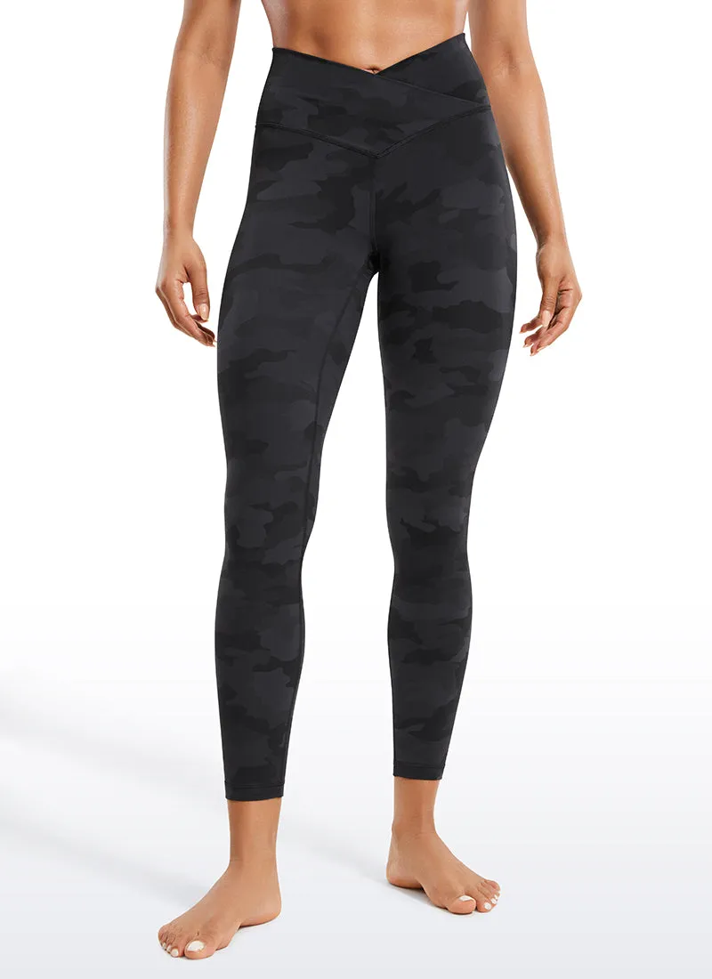 Butterluxe Yoga Leggings 25''- V Cross Waist