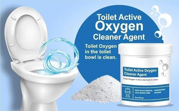 Clenzox™️ Toilet Active Oxygen Cleaner Agent (Pack of 2)