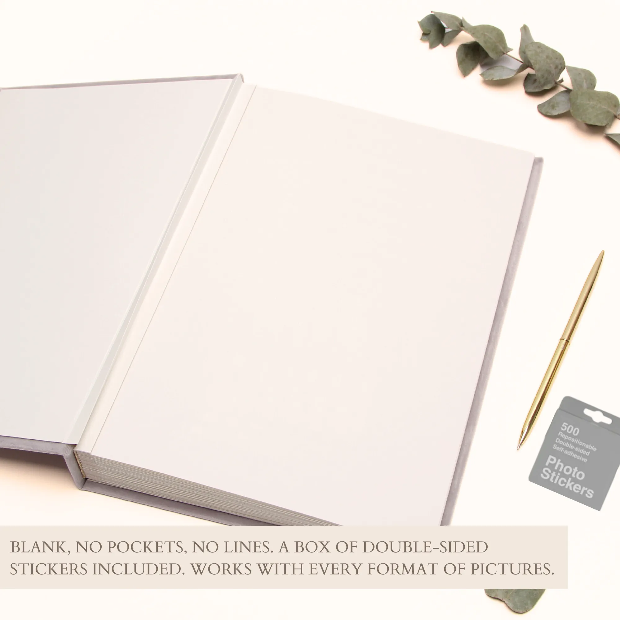 Cream   White Velour | Guest Book