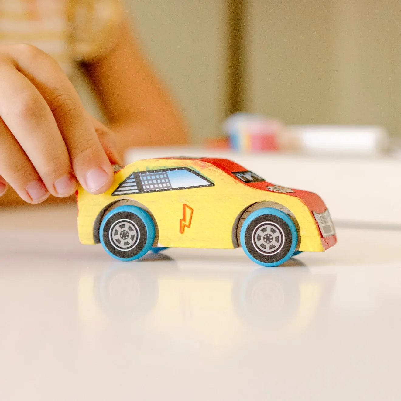 Created by Me! Race Car Wooden Craft Kit