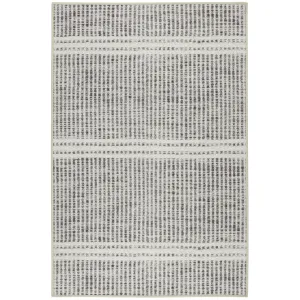 Dash & Albert Malta Grey Washable Rug