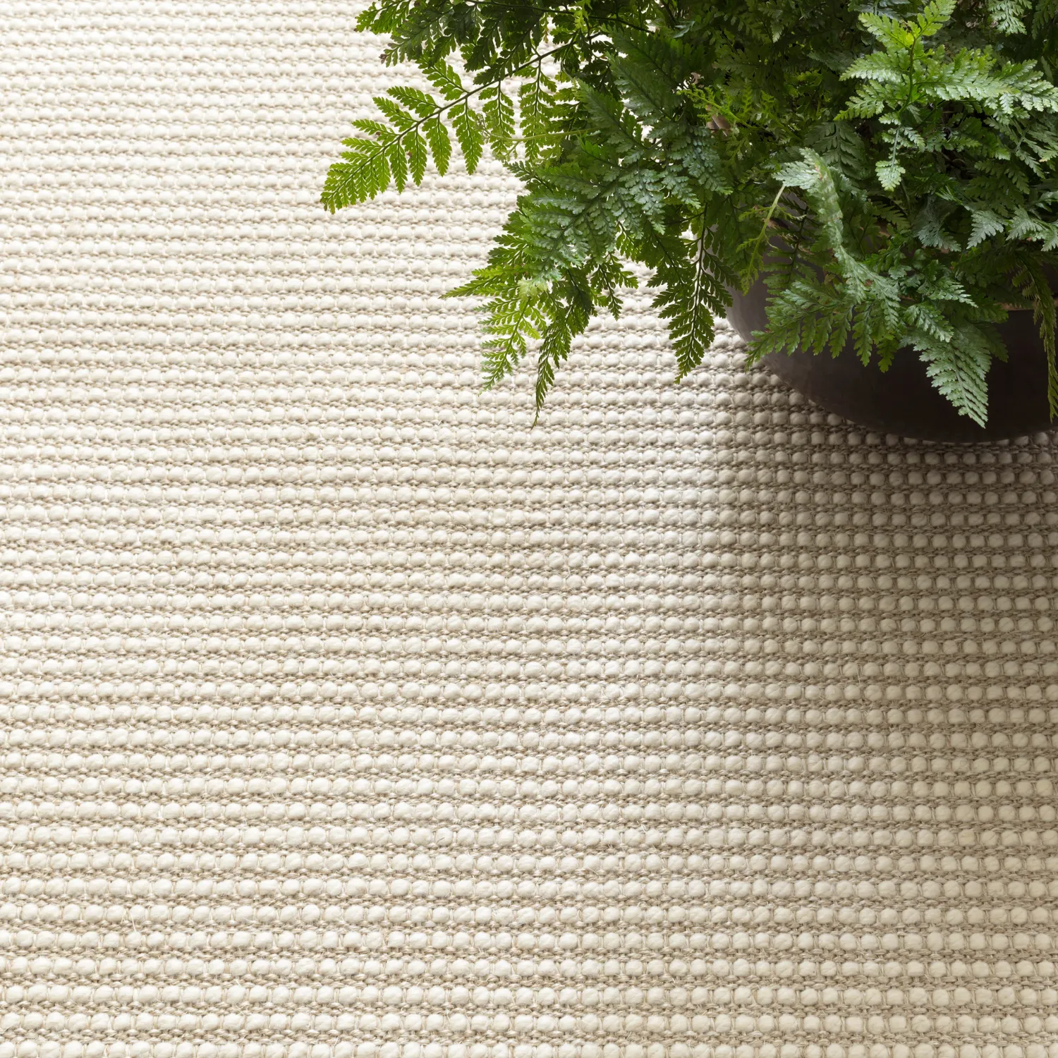 Dash & Albert Pixel Wheat Wool Rug