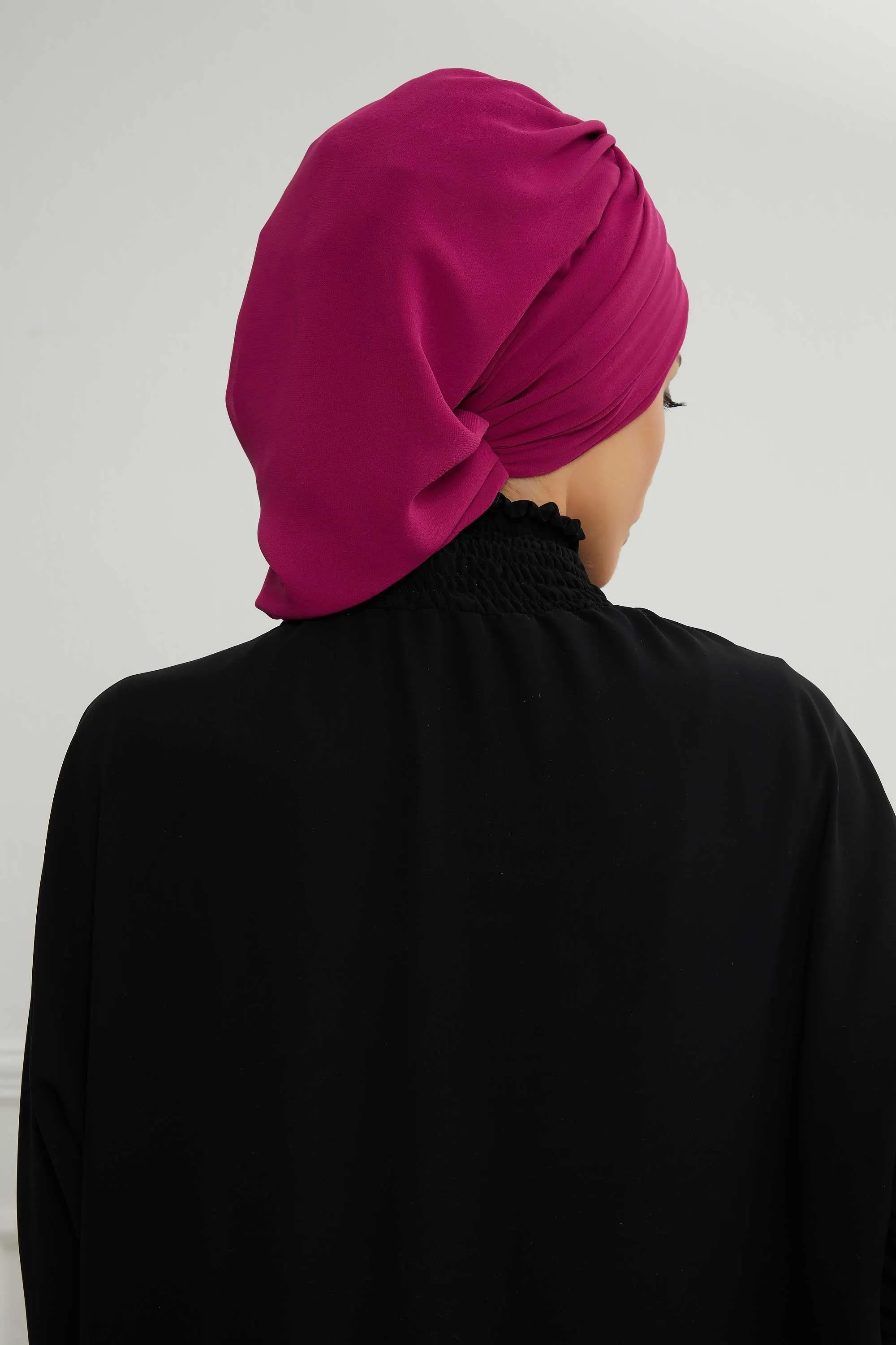 Instant Turban Chiffon Scarf Head Turbans For Women Headwear Stylish Elegant Design,HT-107