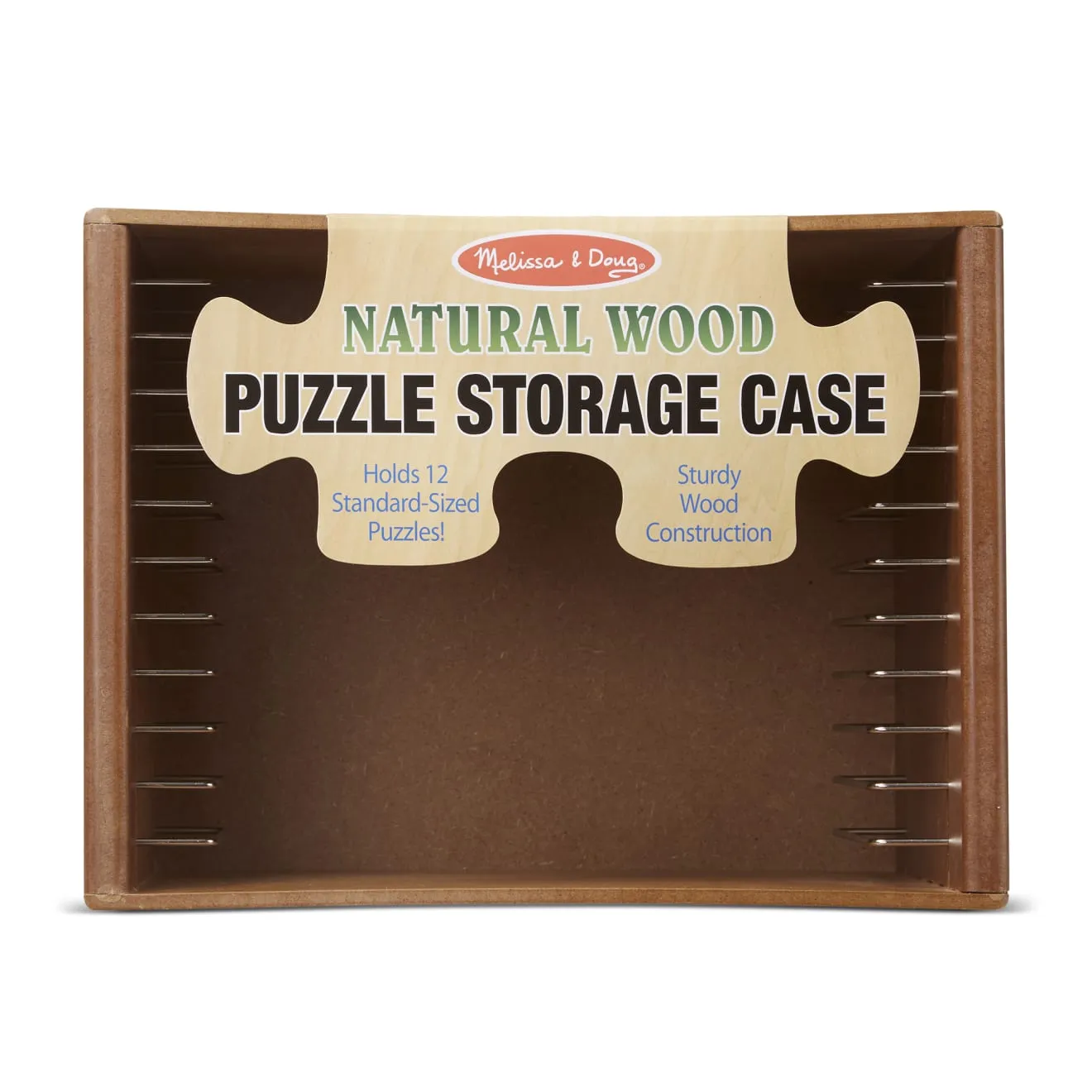 Natural Wood Puzzle Case