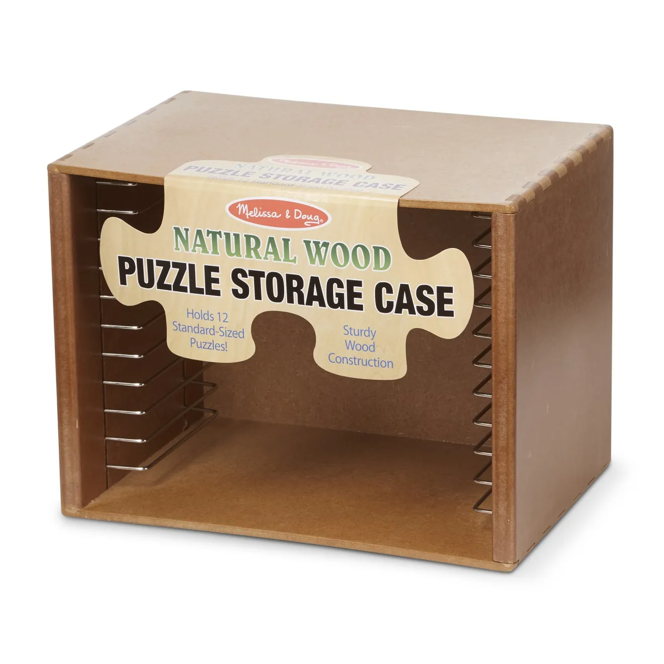 Natural Wood Puzzle Case