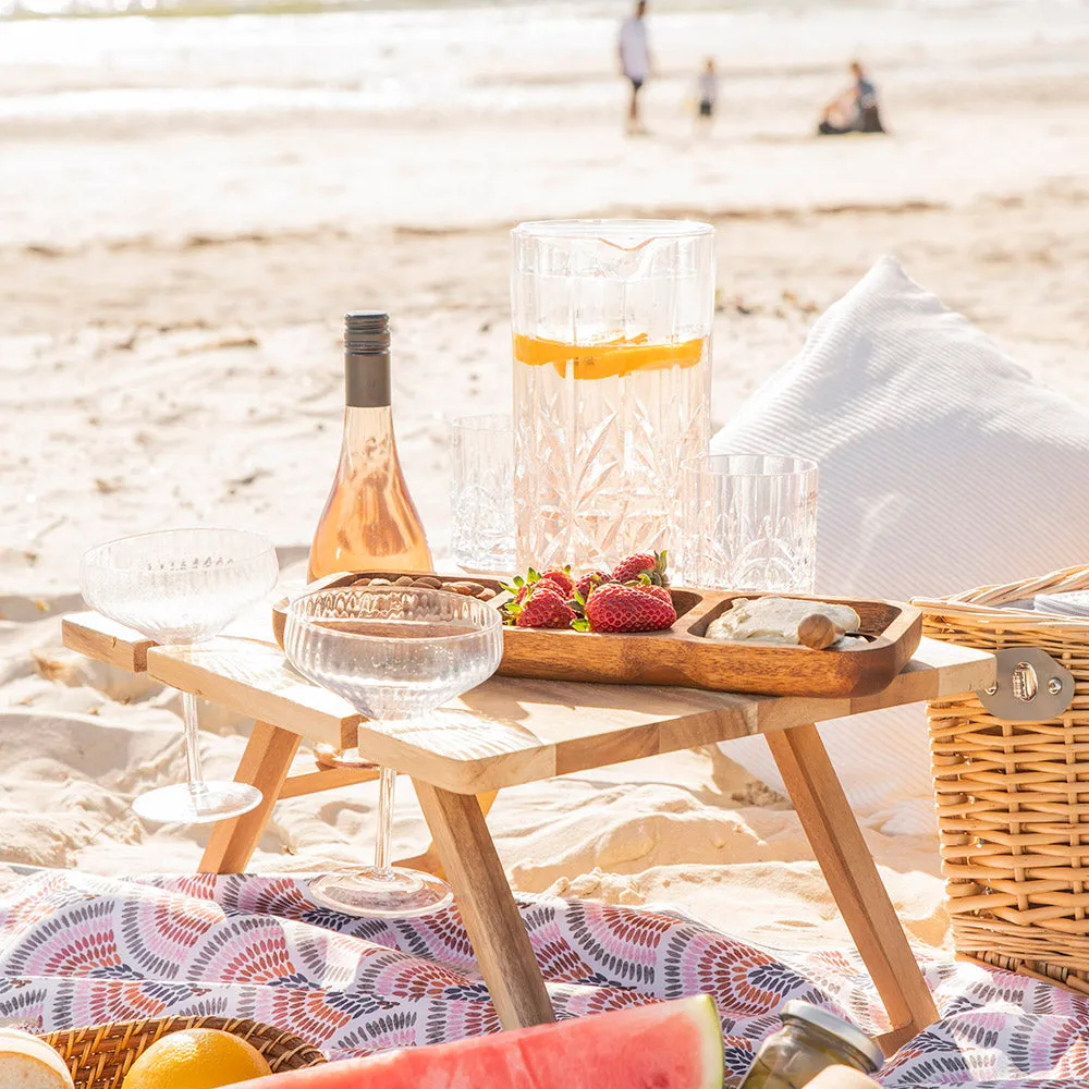 Picnic Table Acacia Wood 48x38x24cm