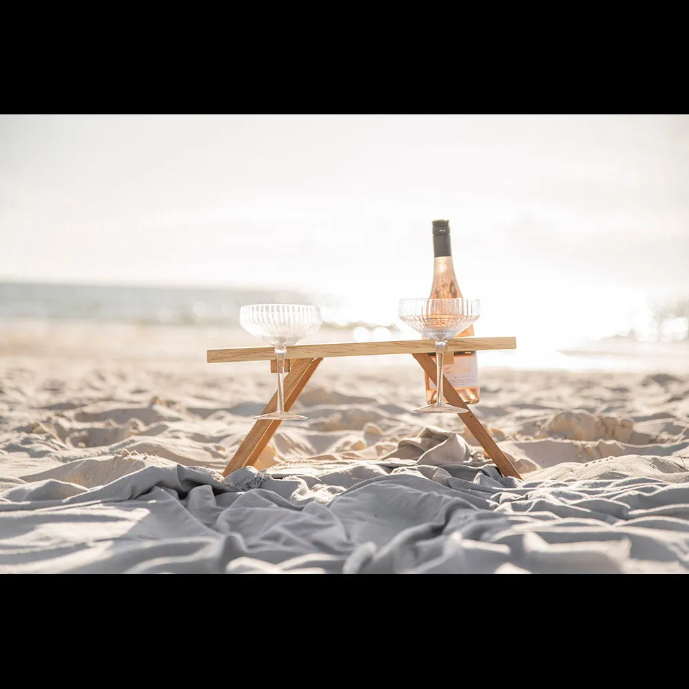 Picnic Table Acacia Wood 48x38x24cm