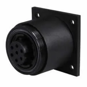 Socket Waterproof 4 Pole Bulkhead Plastic 6 amp Bg1