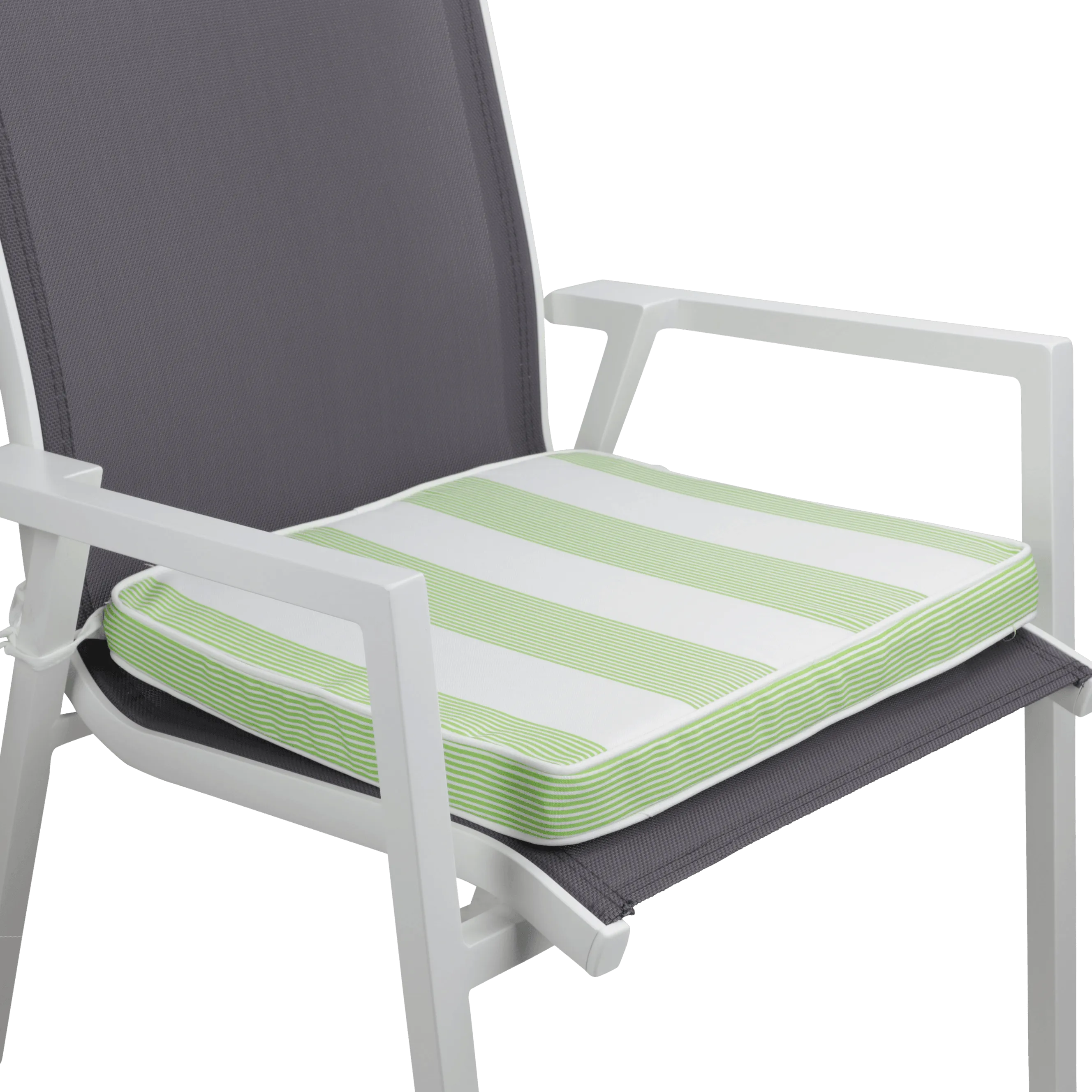 Tahiti Lime Sundae Square Chair Pad - 43x43x4cm