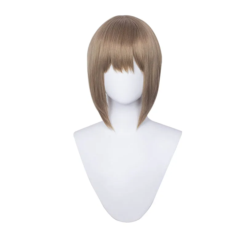 The Combat Maid Series ♥ Heart Cosplay Wig 35cm Light brown Updo Hair