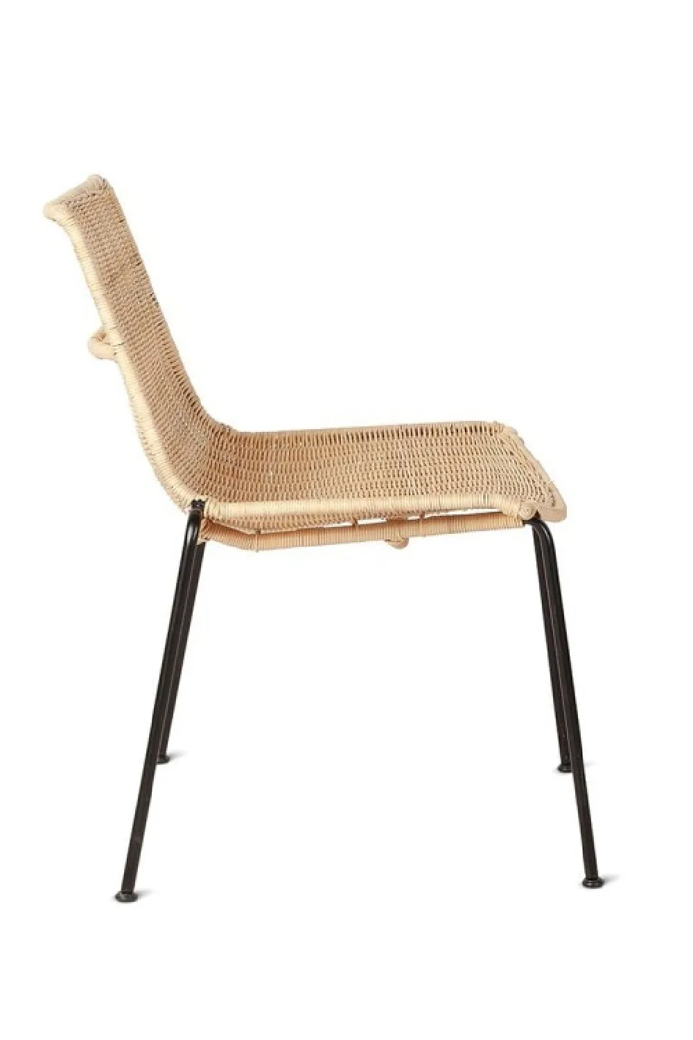 Woven Rattan Lounge Chair | Dareels Camp