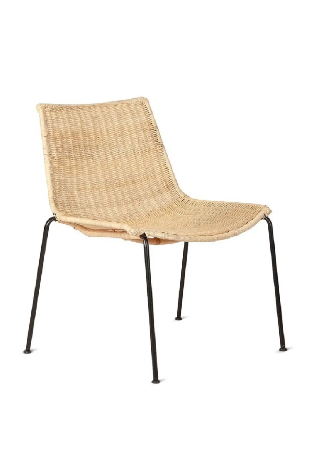 Woven Rattan Lounge Chair | Dareels Camp