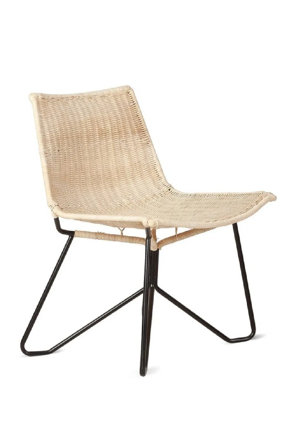 Woven Rattan Lounge Chair | Dareels Camp